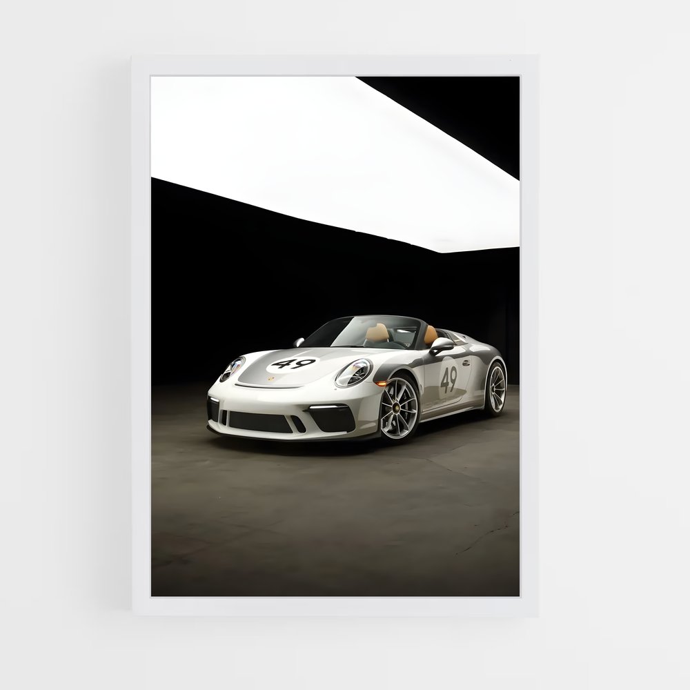 Poster Speedster Élégance – affiche Porsche (vue 3)